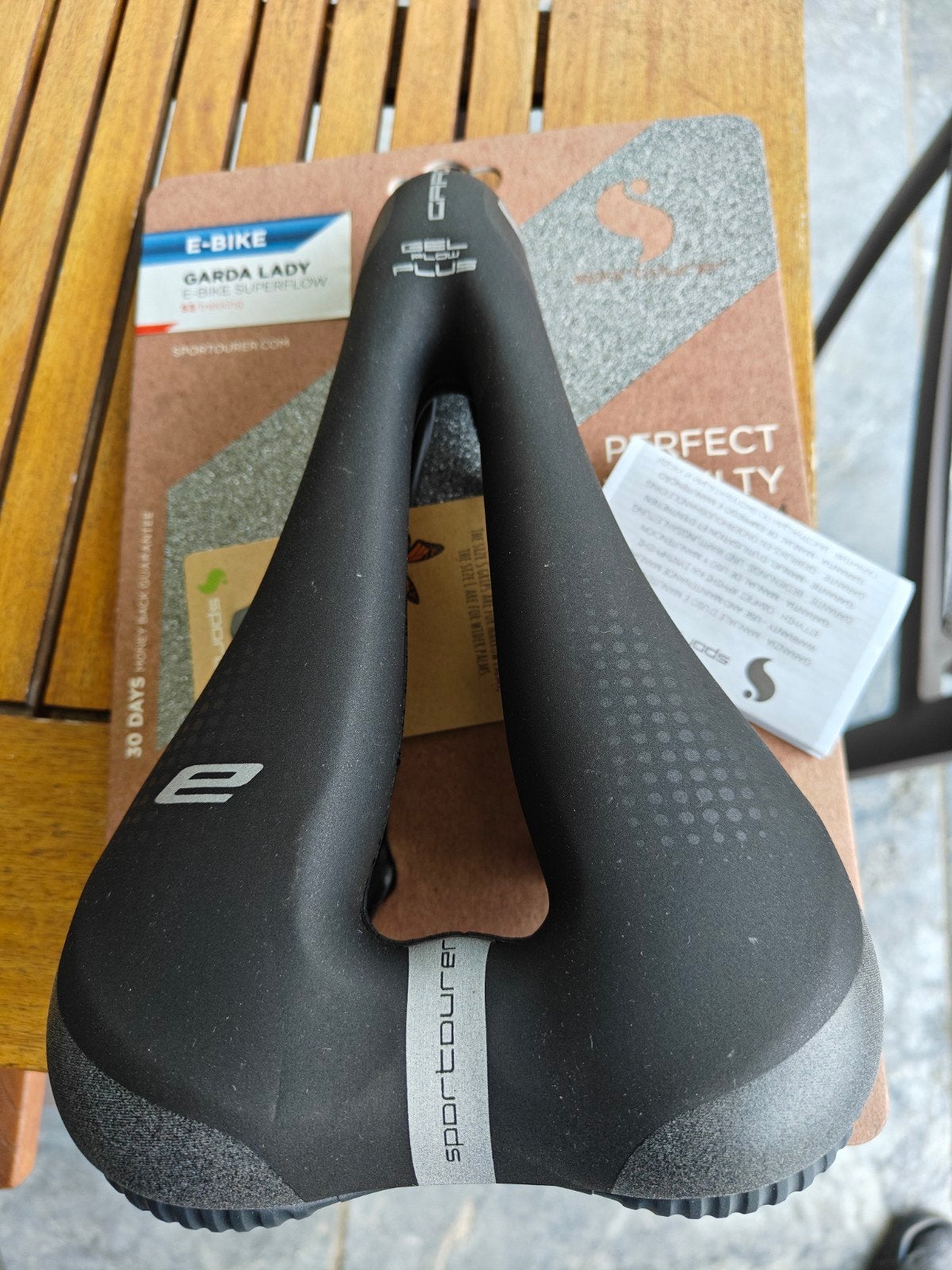 Selle de vélo Sportpuree, Enlèvement
