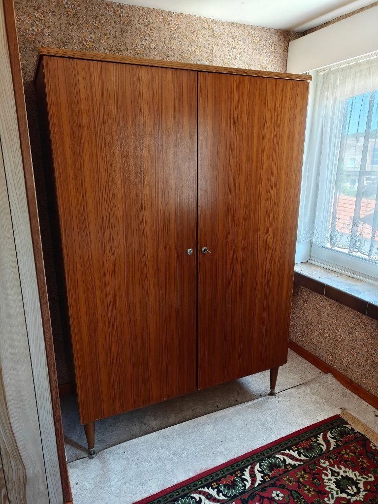Kleerkast te koop, Huis en Inrichting, Kasten | Kleerkasten, Ophalen, 150 tot 200 cm, Overige houtsoorten, Gebruikt