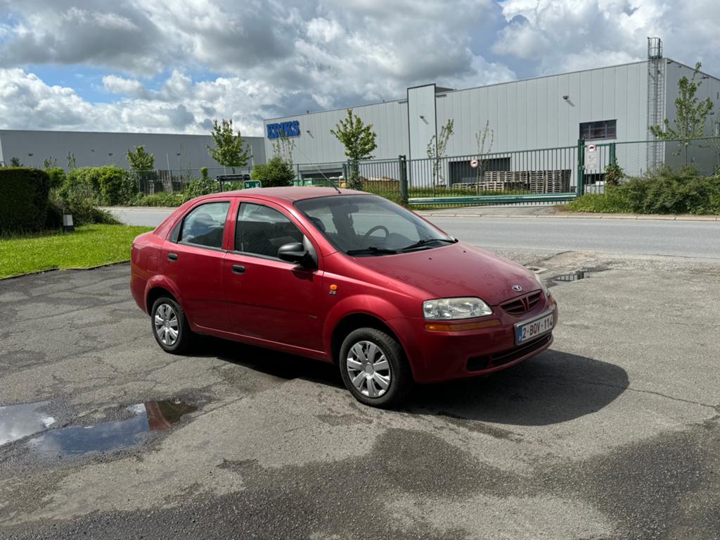 Daewoo kalos 1.4 essence lez ok Airco, Auto's, 4 deurs, Kalos, Bedrijf, Euro 4