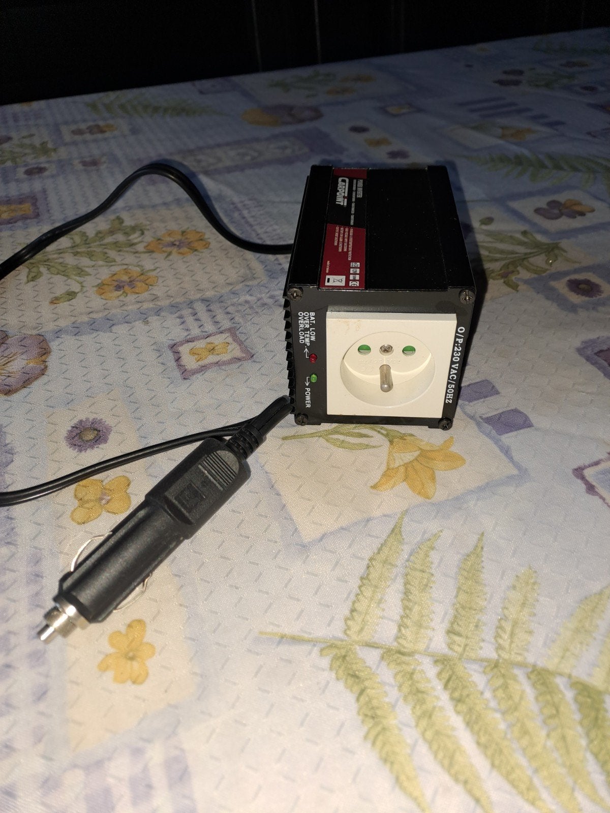 omvormer 150w, Ophalen