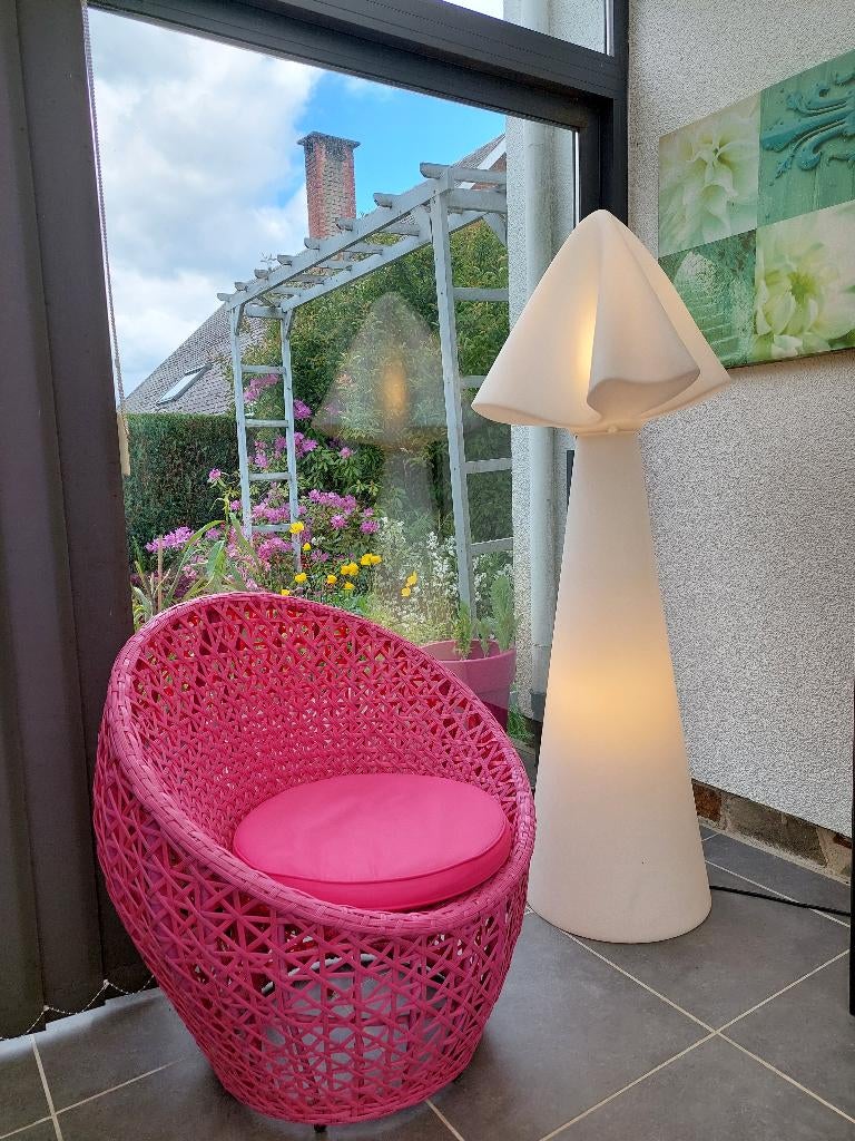 LAMPADAIRE SLIDE SUR PIED, Enlèvement, Utilisé, Autres matériaux, 150 à 200 cm