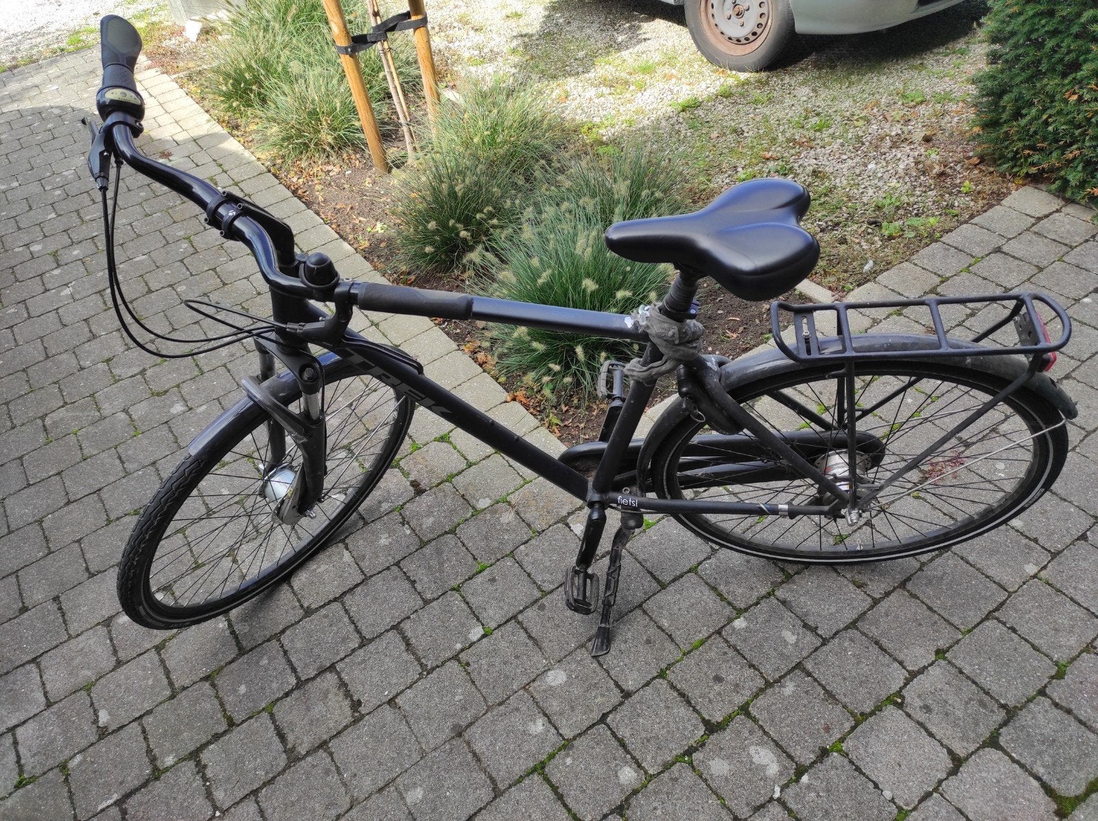 Herenfiets Trek l300 framemaat 55, Fietsen en Brommers, Ophalen, Versnellingen