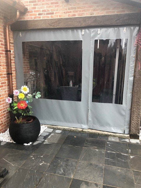 Zeilen voor terras, Ophalen, Gebruikt, Overige typen, 160 cm of meer