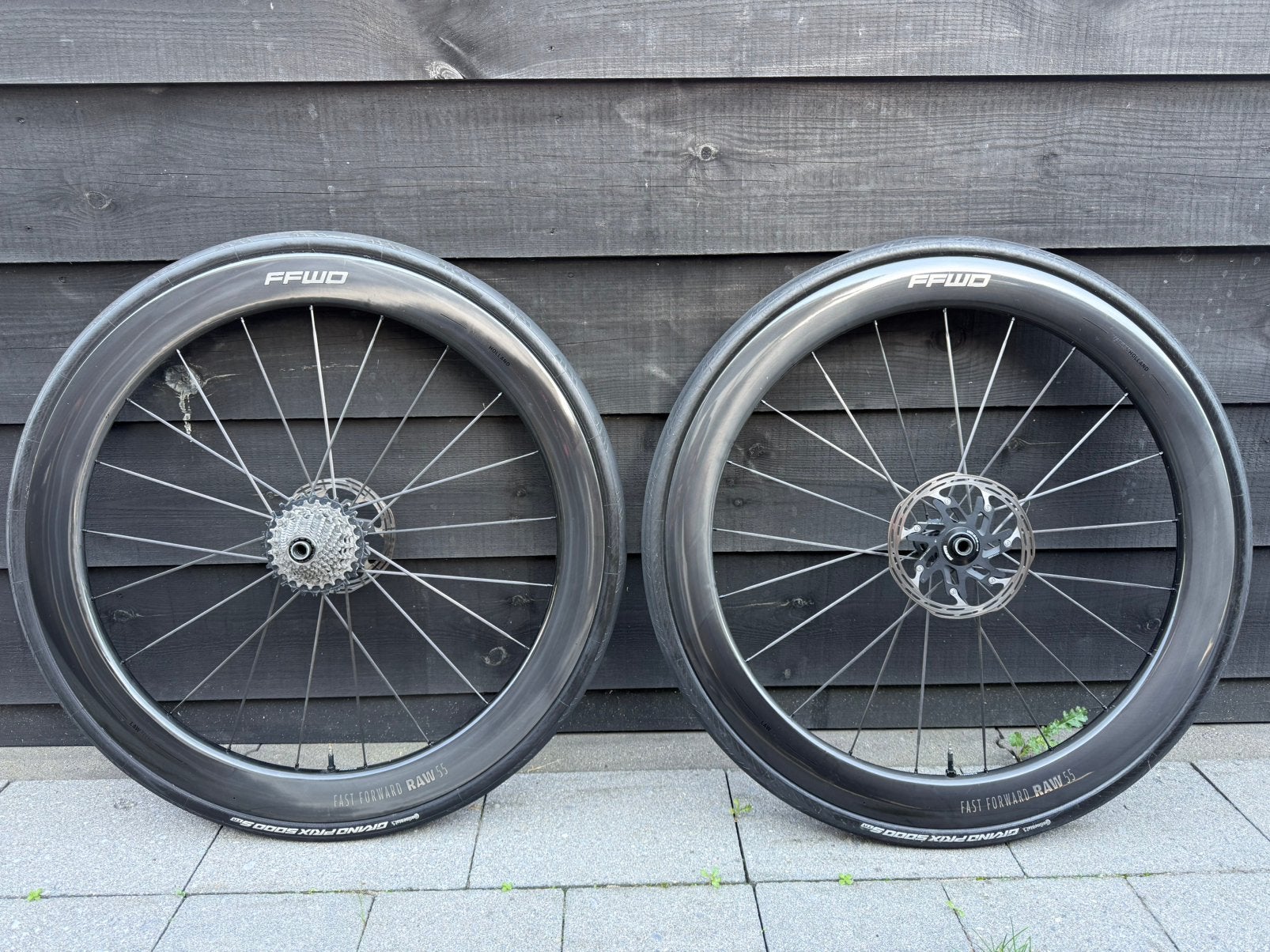 FFWD RAW55 Carbon Wielen, Fietsen en Brommers, Wiel, Gebruikt, Ophalen of Verzenden, Racefiets