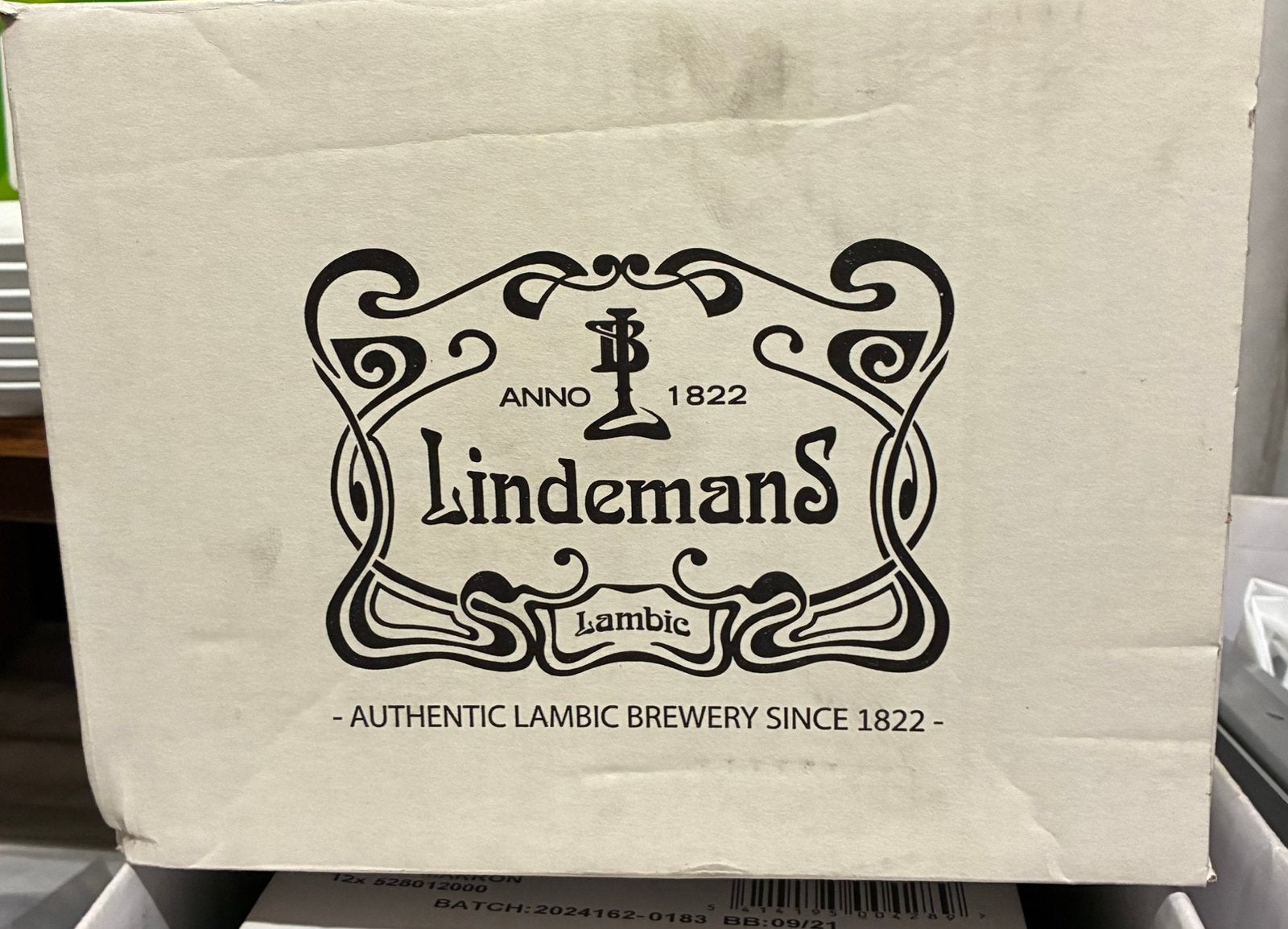 10 lindemans kriek glazen., Verzamelen, Ophalen, Nieuw, Bierglas