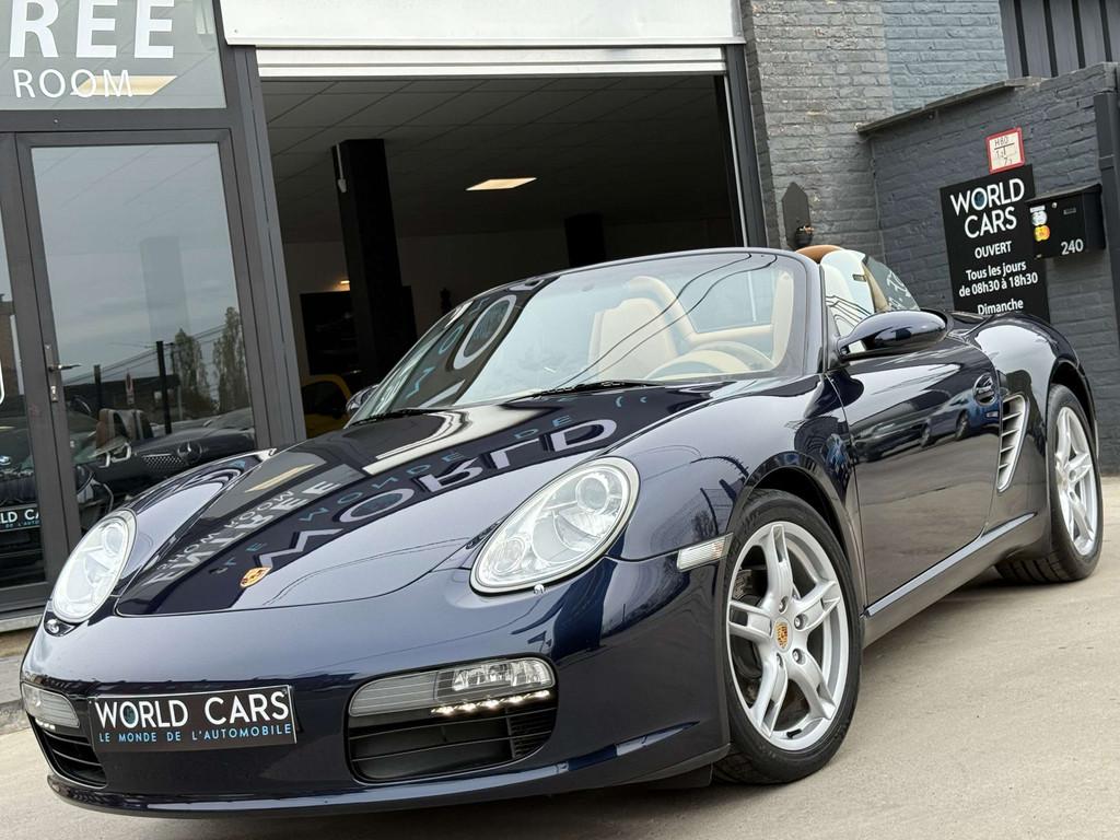 Porsche Boxster 2.7i Tiptronic S - NAVIGATION - CRUISE - XEN, Autos, Porsche, Cuir, Achat, Entreprise, 6 cylindres