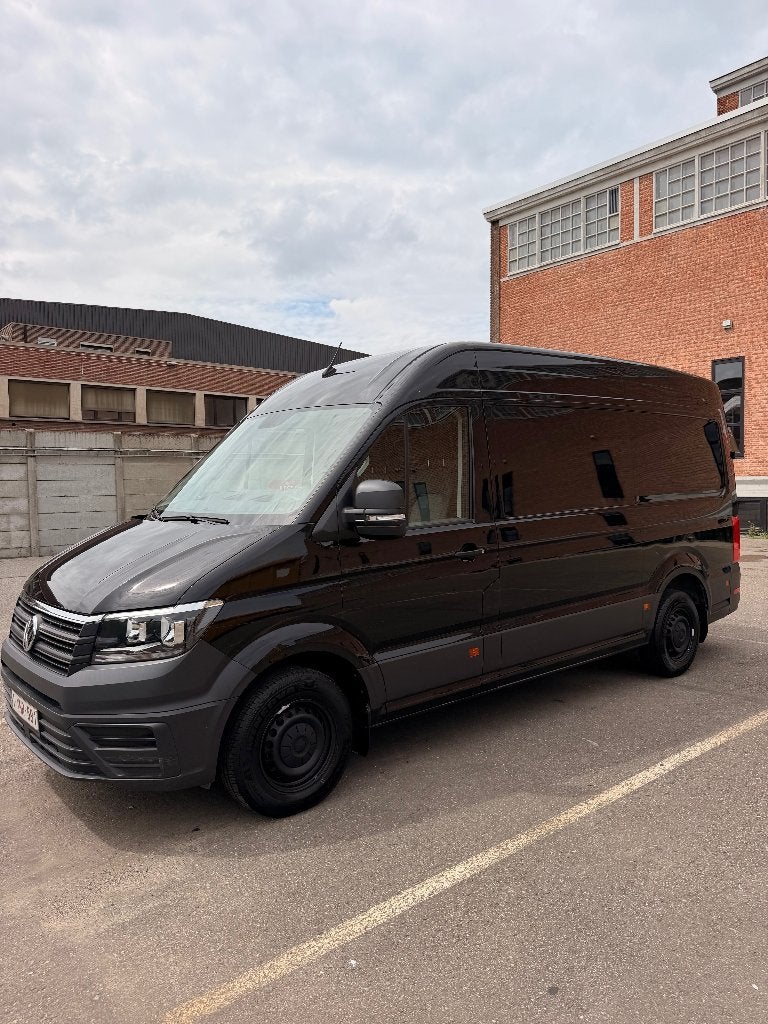Volkswagen Crafter 2020 - Zwart -, Autos, Achat, Euro 6, Entreprise, 3 places