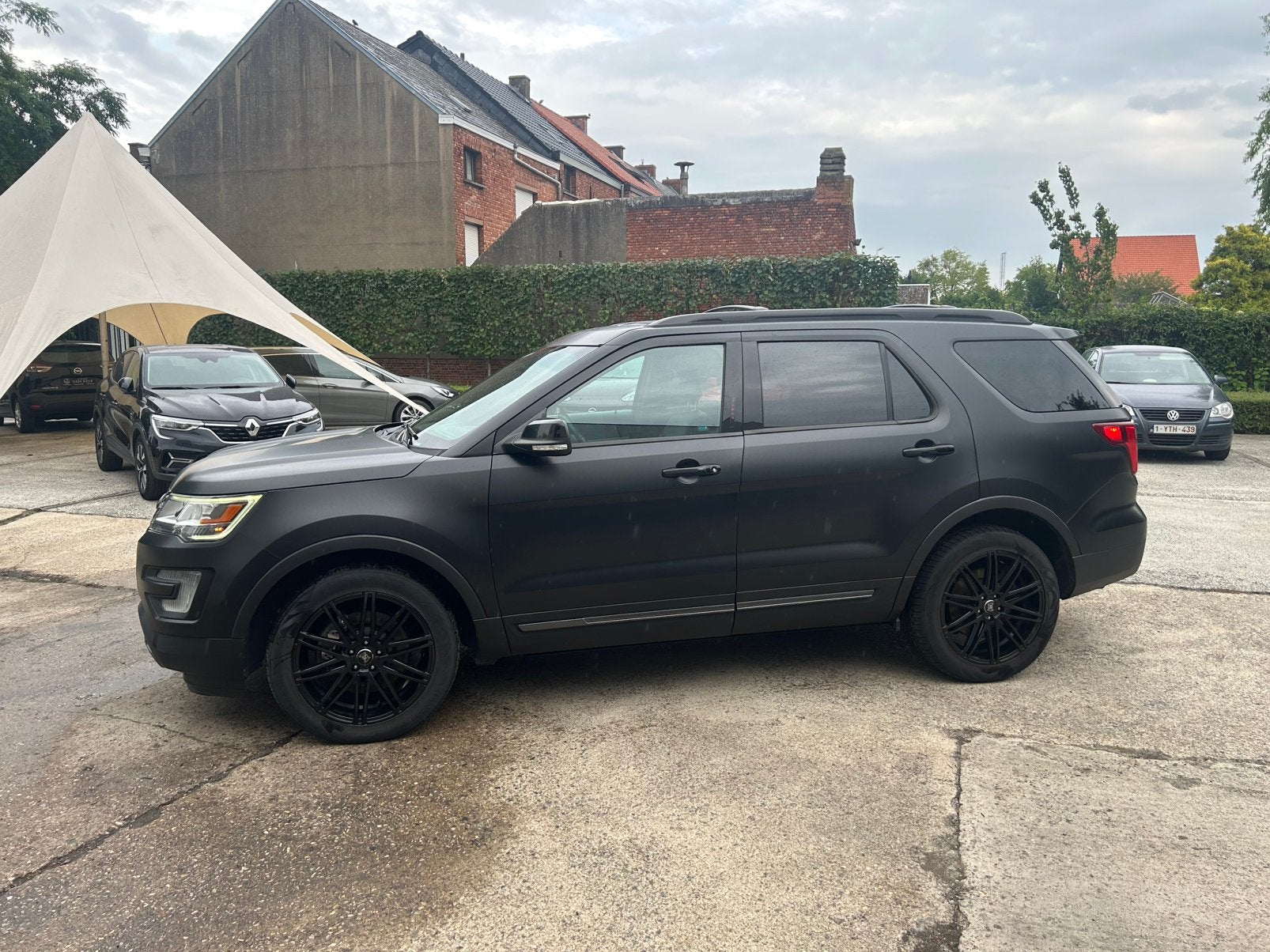 Ford USA Explorer 2017 3.5 V6/ lichte vracht/ BTW wagen/ LPG, Auto's, Automaat, Euro 6, Explorer, Zwart