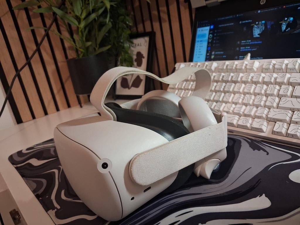 Meta quest 2, Consoles de jeu & Jeux vidéo, Enlèvement ou Envoi, Comme neuf, Lunettes VR