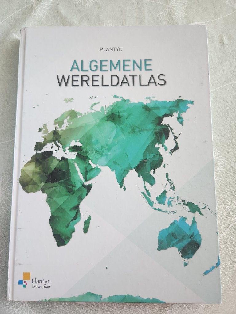Algemene weteldarlas Plantyn, Boeken, Atlassen en Landkaarten, Gelezen, Overige atlassen, Plantyn, Ophalen of Verzenden