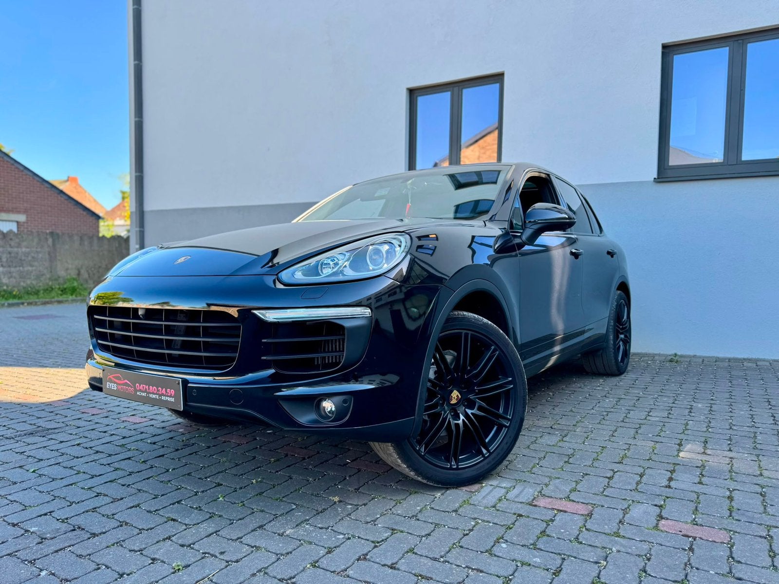 Porsche Cayenne 3.0L V6-211CH-Black Edition FULL OPTI–, Auto's, Porsche, Particulier, Te koop