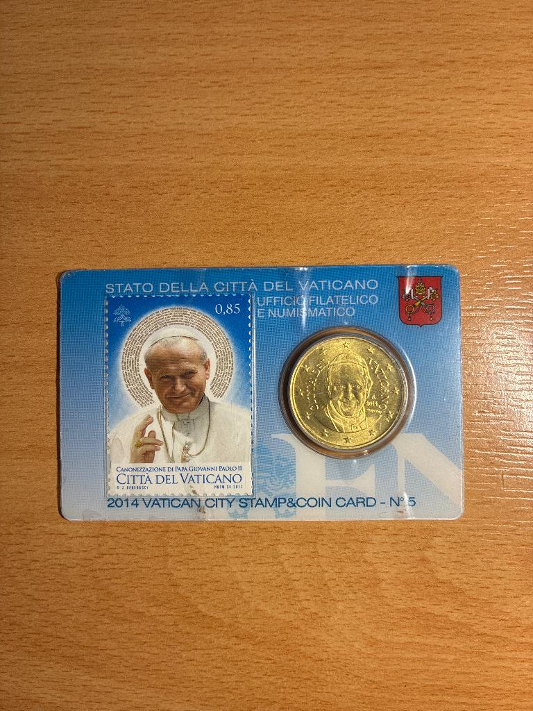 50 cent Vaticaan 2014, Ophalen, 50 cent