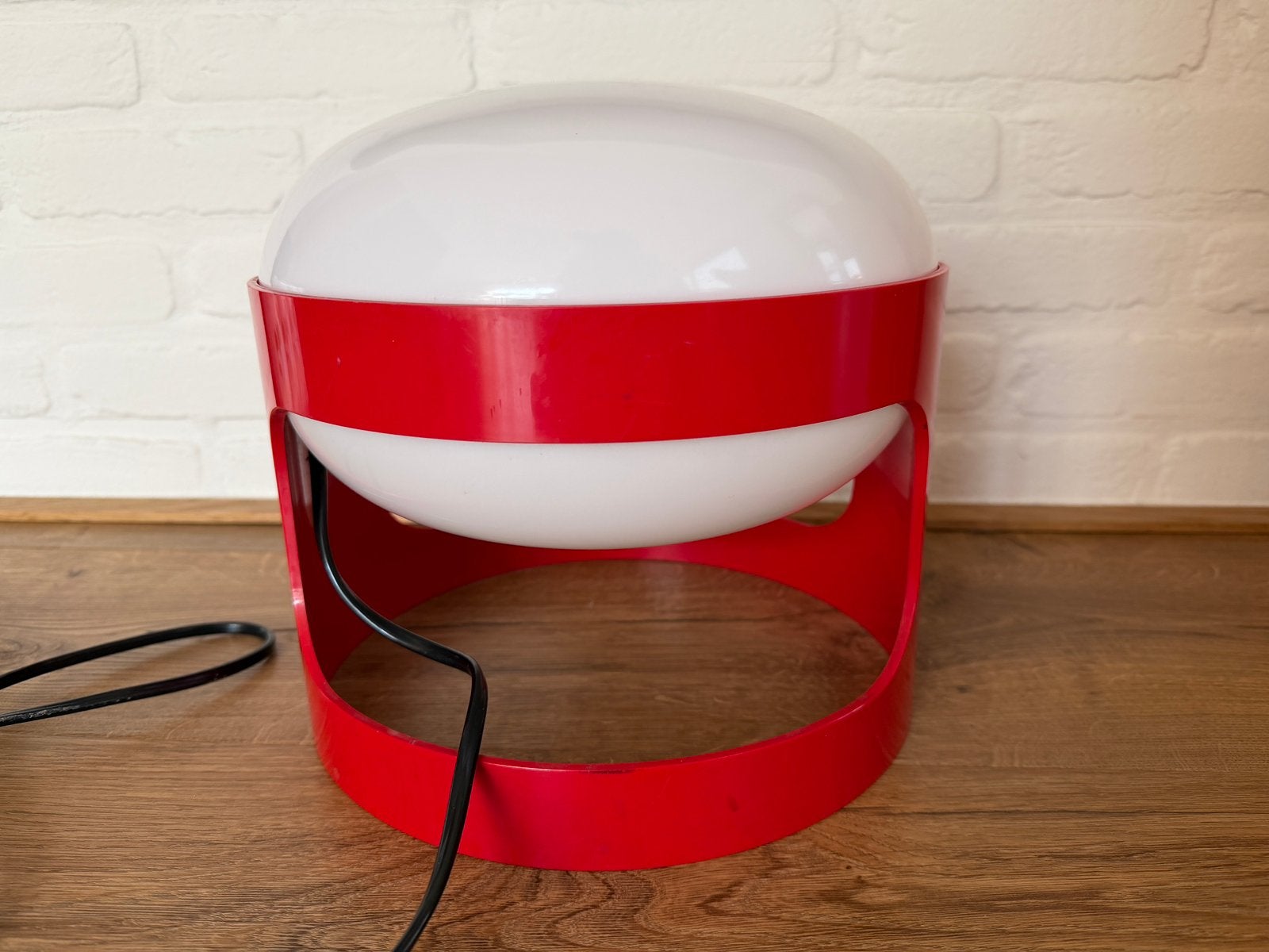 Kartell joe colombo lamp, Ophalen of Verzenden, Gebruikt, Kunststof, Rood