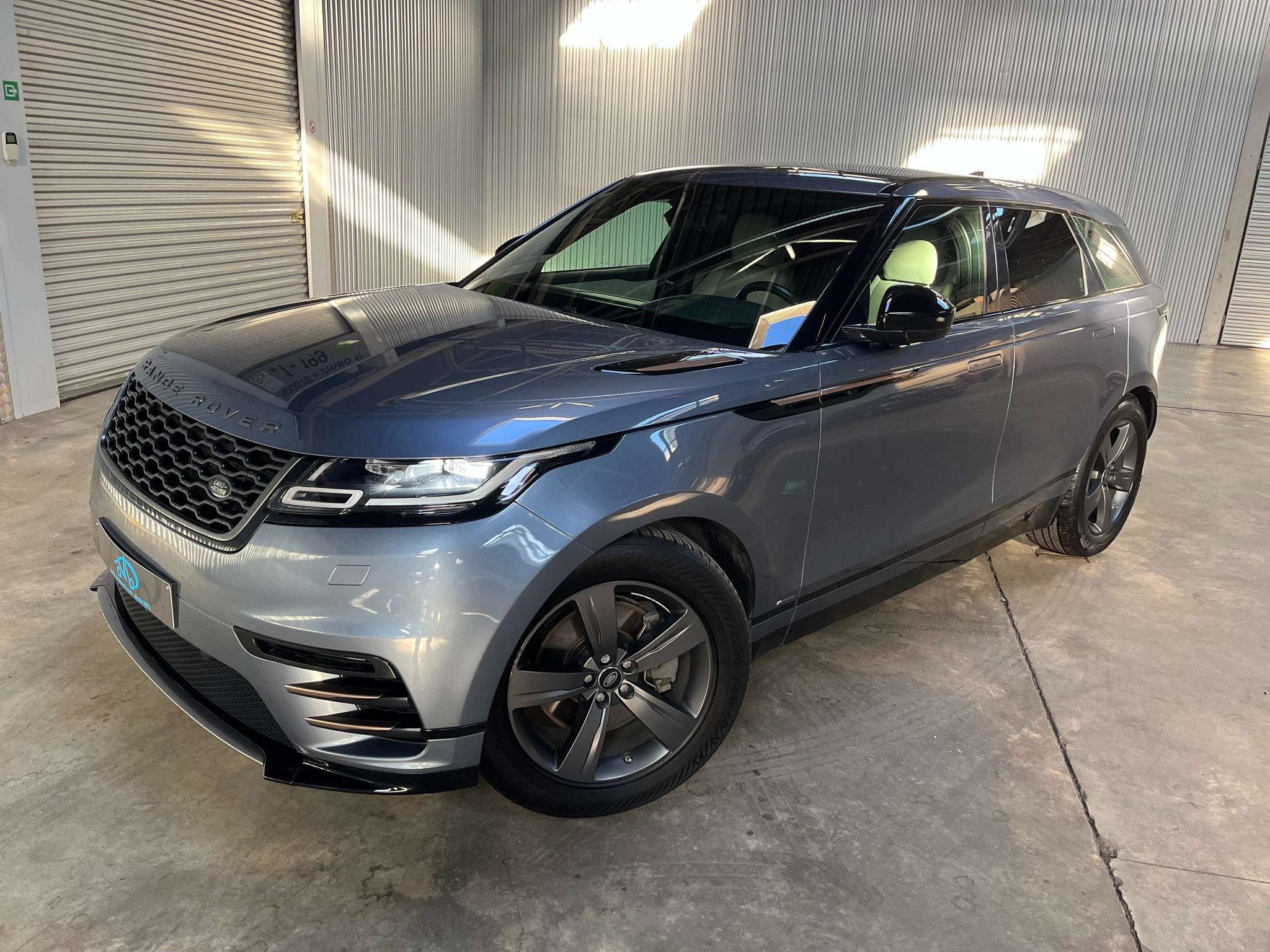 Land Rover Range Rover Velar P380 3.0 V6 Supercharged R-Dyna, Auto's, Land Rover, Automaat, Gebruikt, 2995 cc, Blauw