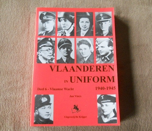 Vlaanderen in uniform 1940 - 1945 - Deel 6 - Vlaamse Wacht, Enlèvement ou Envoi, Deuxième Guerre mondiale, Utilisé