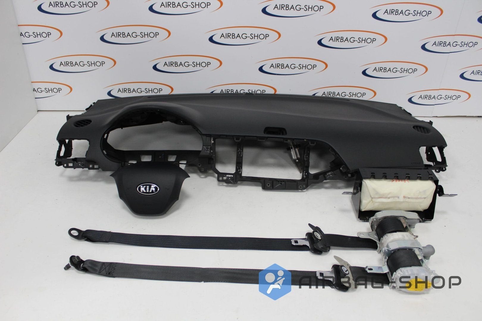 Kia Picanto 2011 / 2017  Airbagset met dashboard Airbag set, Kia, -, Utilisé, -