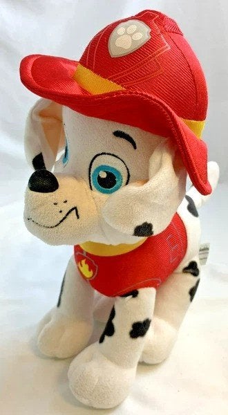 PAW Patrol Marshall Pluche Brandweer hond Knuffel 23 cm, Verzenden, Hond, Zo goed als nieuw, Middelgroot (20 tot 80 cm)