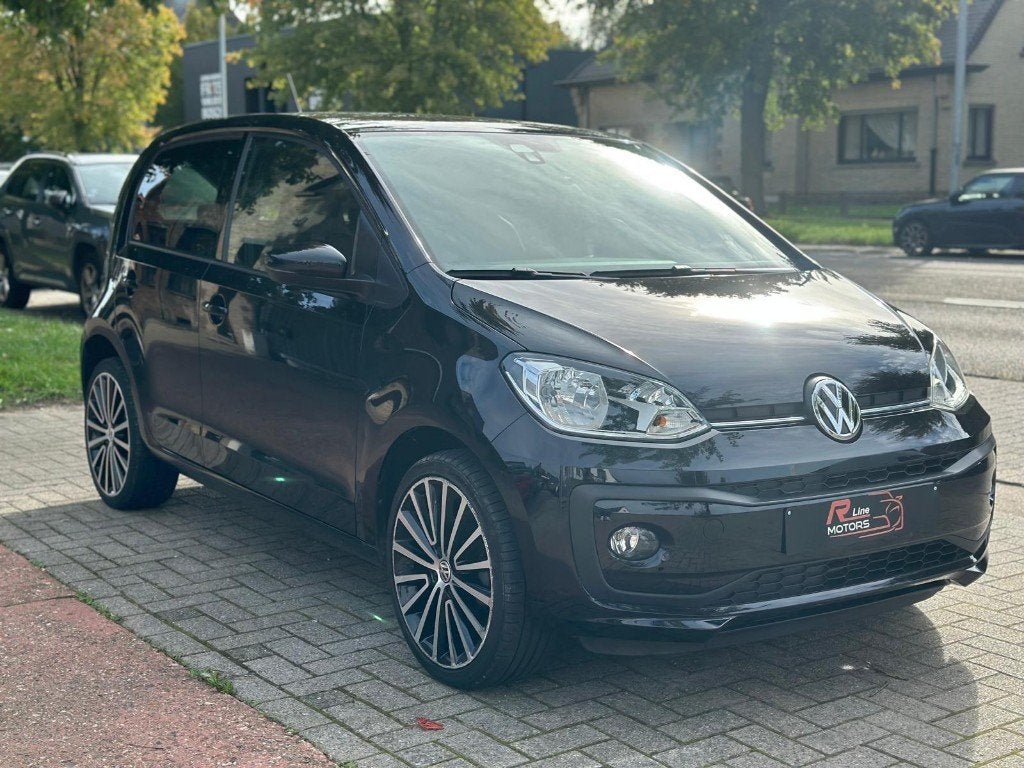 VW Up! 1.0i - Black Style - Automaat - Camera - 44.170KM, Autos, Achat, Entreprise, Entretenue par le concessionnaire, Automatique