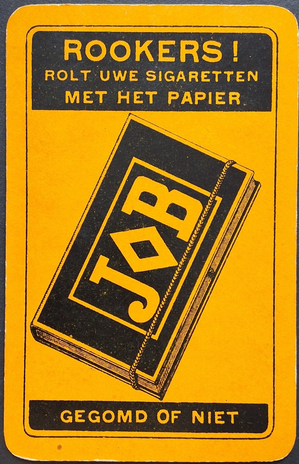 1 Speelkaart  Job, Ophalen of Verzenden