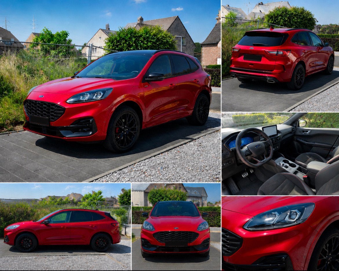 Kuga PHEV 2.5 EcoBoost FWD ST-Line X 165 kW 224pk, Auto's, Ford, 4 cilinders, Alcantara, 2100 kg, 5 zetels