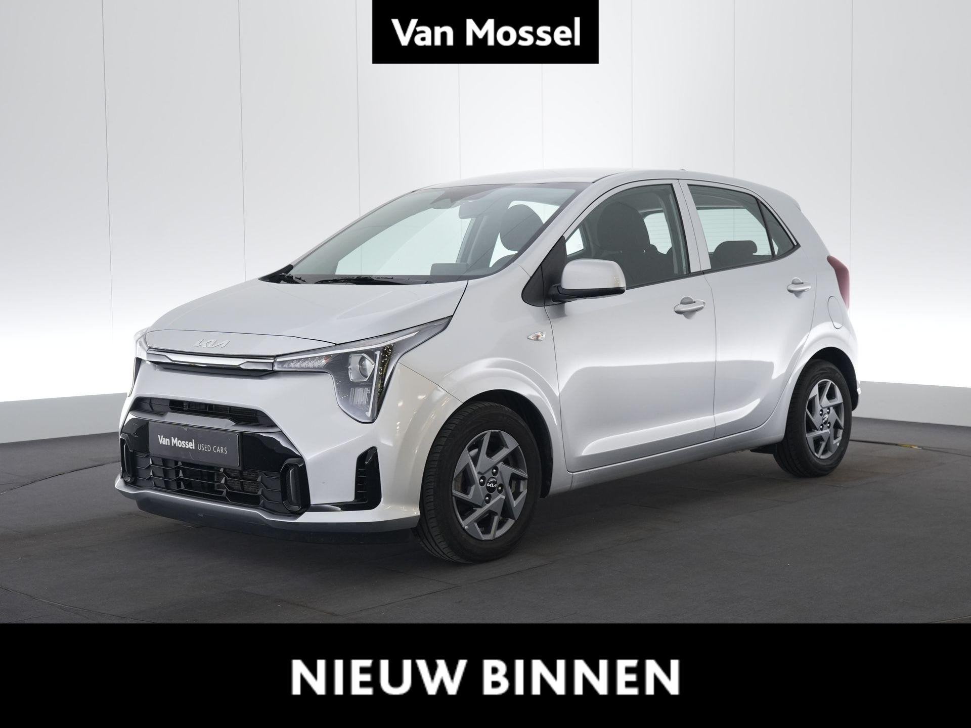 KIA Picanto 1.0 GDI ISG 63 AMT Pulse, Auto's, Stof, Gebruikt, Zwart, 46 kW