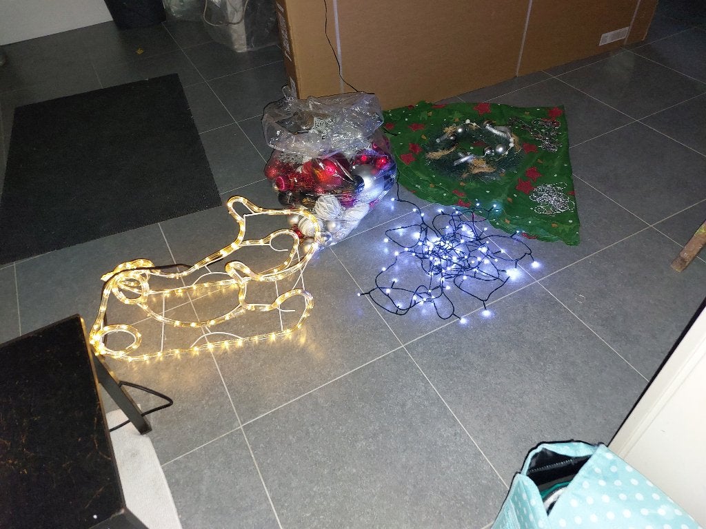 Kerstdecoratie, Diversen, Ophalen, Zo goed als nieuw