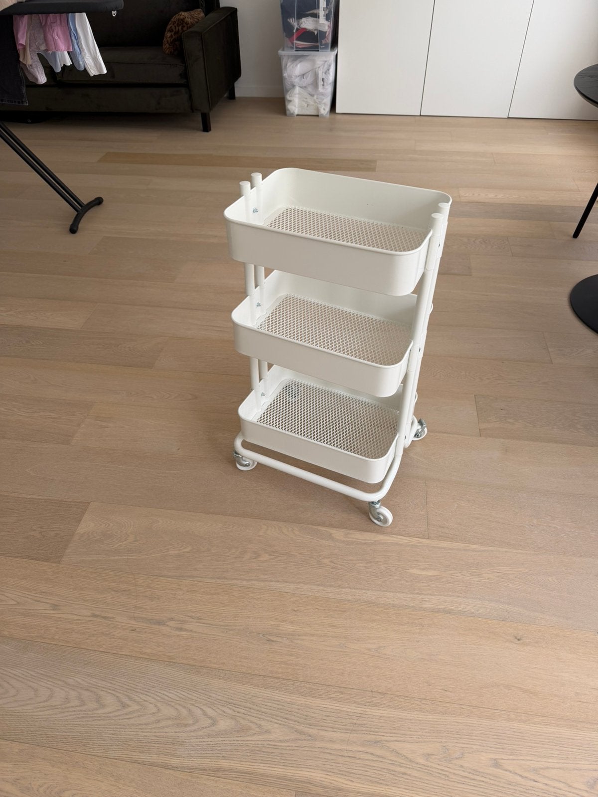 RASKOG ikea roltafeltje wit, Maison & Meubles, Enlèvement, Neuf