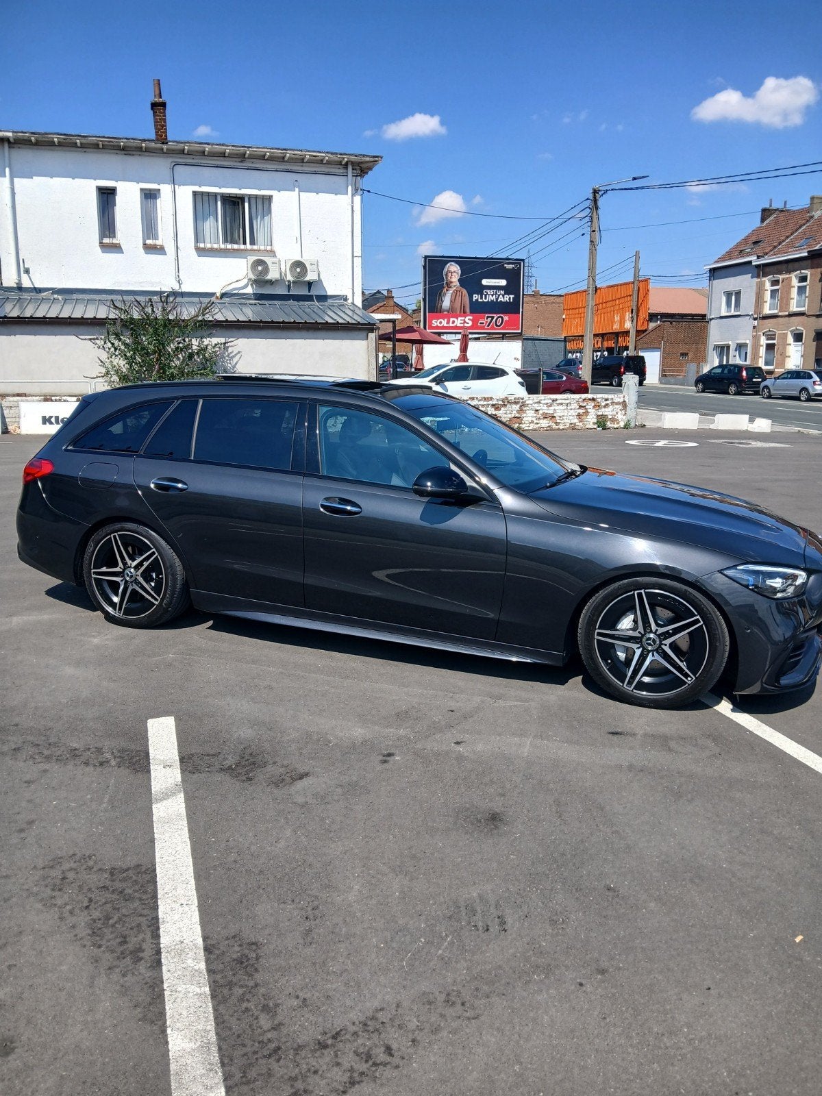 mercedes classe c300de 18500km, Autos, Cuir, Achat, Diesel, Classe C