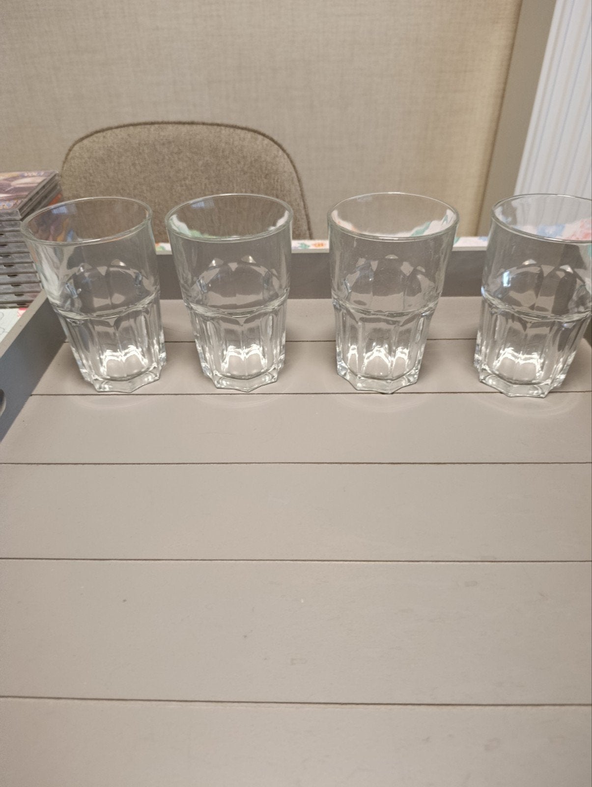 set van 4 caipirinha glazen Luminarc, Ophalen, Glas of Glazen, Overige merken, Nieuw