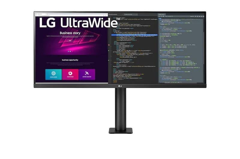 LG UltraWide 34" Ergo 21:9 scherm — Perfecte staat —, Computers en Software, Ophalen, HD, In hoogte verstelbaar, 3 tot 5 ms