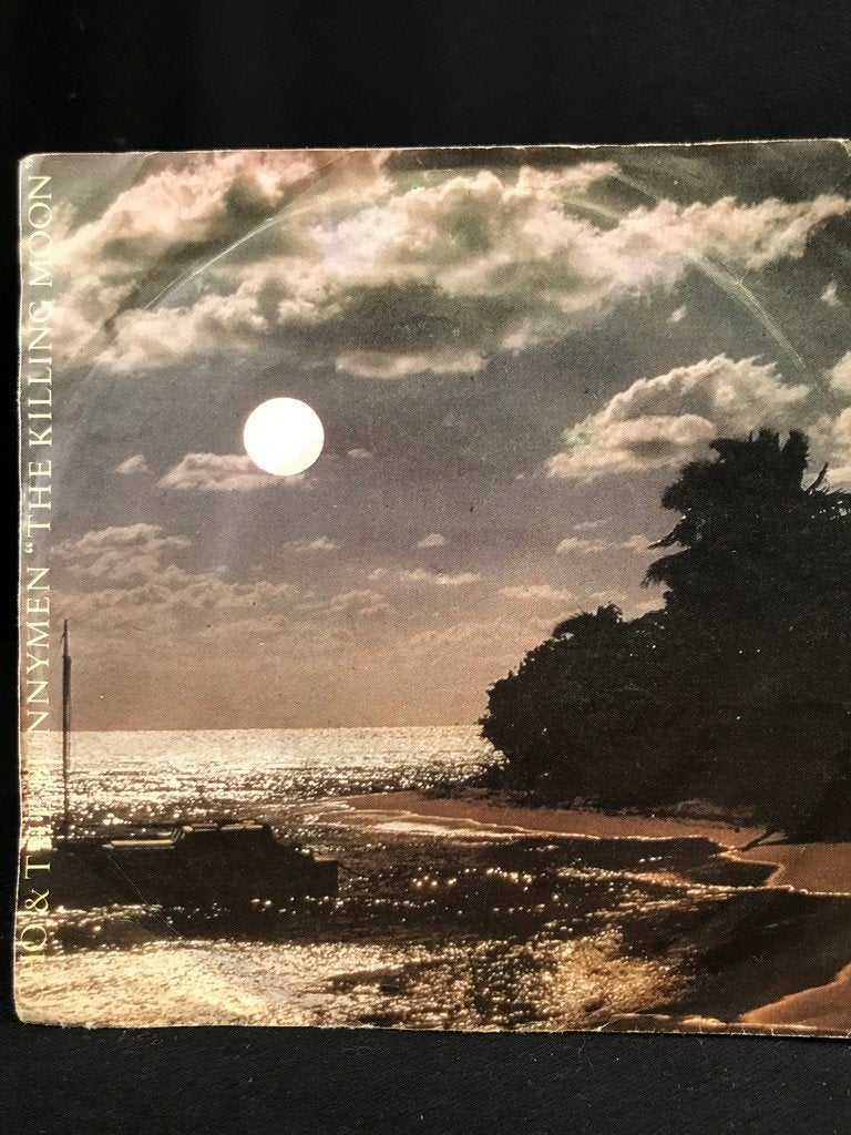 ECHO & THE BUNNYMEN "THe Killing Moon" Single, Gebruikt, Originele persing, 7 inch, Ophalen of Verzenden
