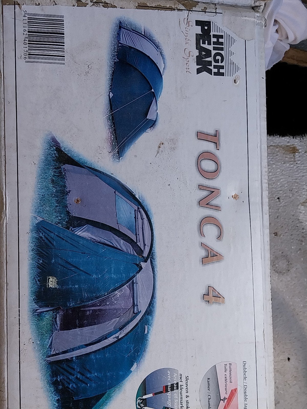 tent 4personen, Ophalen, Gebruikt