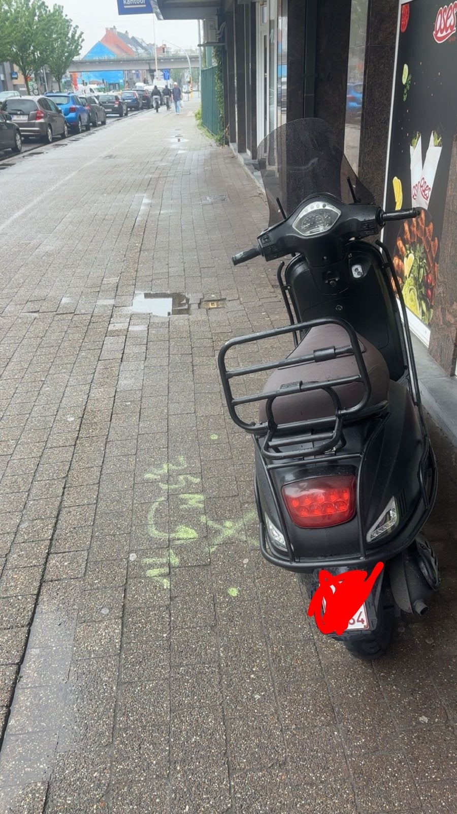 Vespa look a like, Ophalen, Zo goed als nieuw