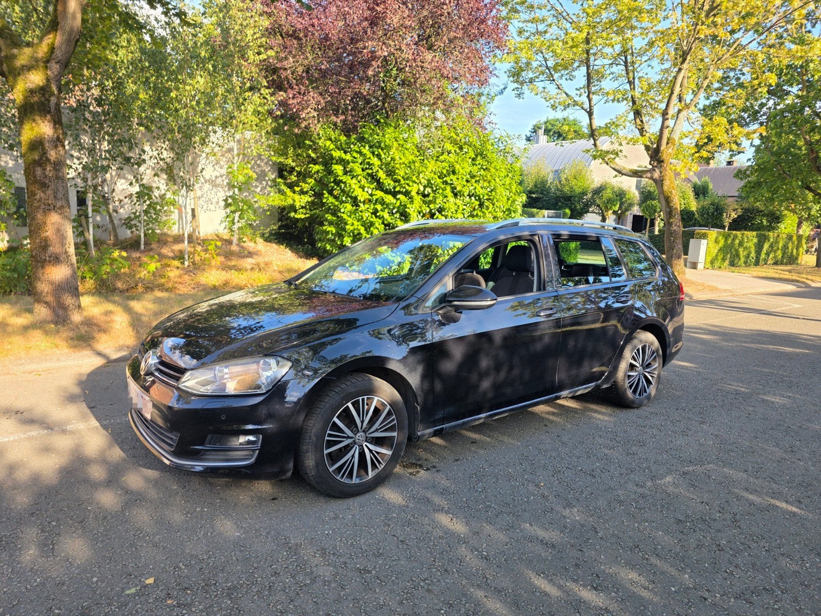 volkswagen Golf 7 break  2016 130.000 euro 6, Auto's, Euro 6, Zwart, 5 deurs, Particulier