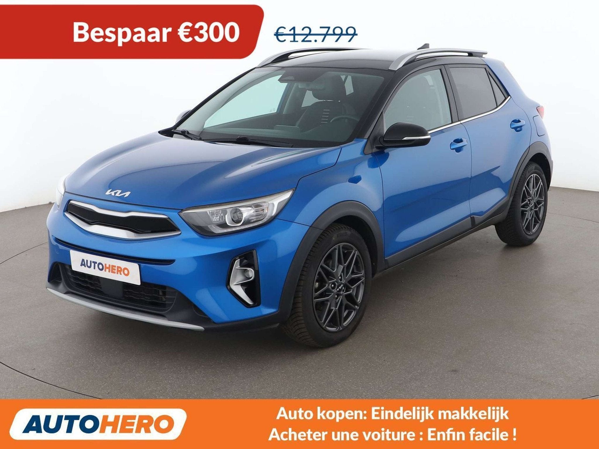Kia Stonic 1.0 TGDI Active Business, Autos, Achat, 998 cm³, Euro 6, Noir