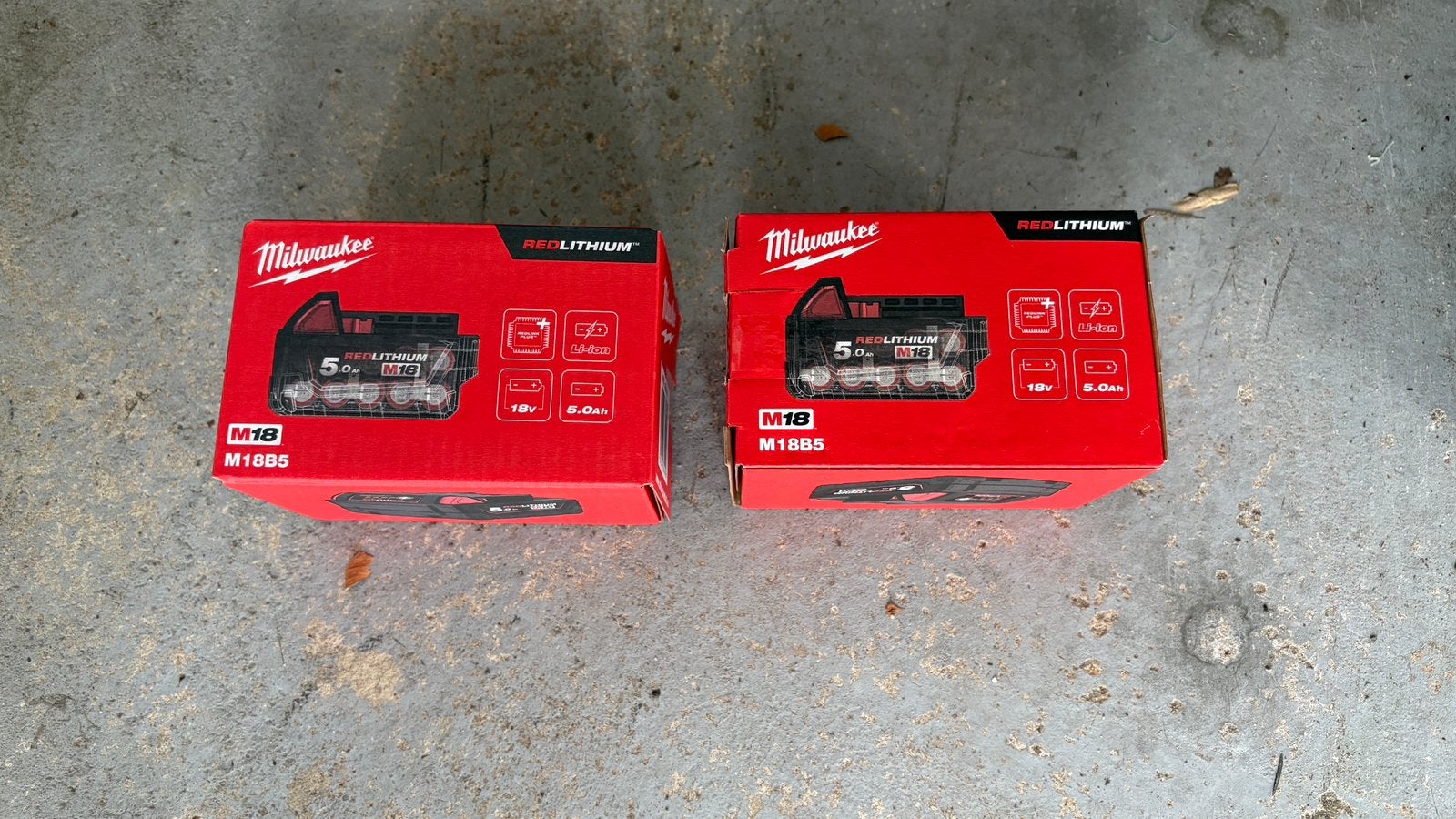 MILWAUKEE M18 Batterie 5,0 Ah, Enlèvement ou Envoi, Neuf