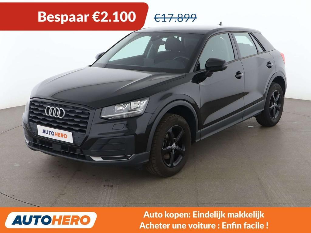 Audi Q2 30 TFSI (bj 2019, automaat), Auto's, Gebruikt, Zwart, 5 zetels, SUV of Terreinwagen