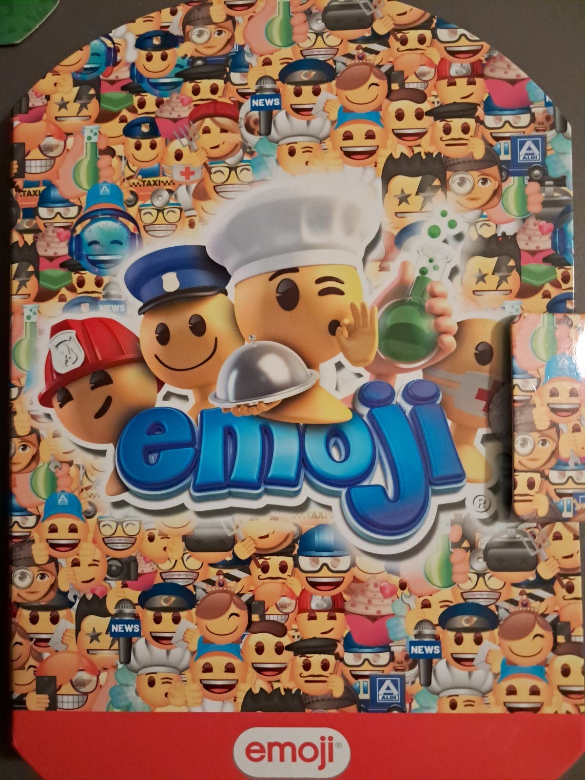 verschillende mapjes met emojis van de aldi, Aldi, Ophalen of Verzenden