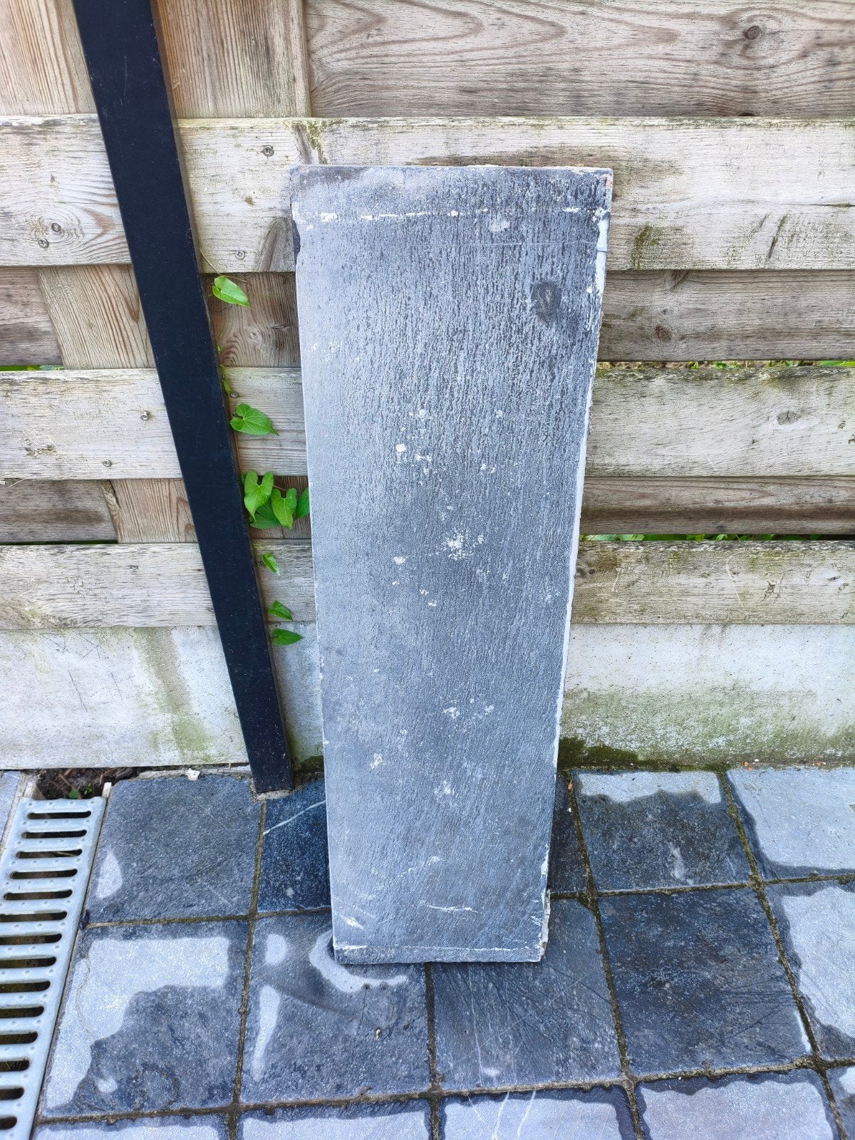Blauwsteen dorpel, Ophalen, Gebruikt