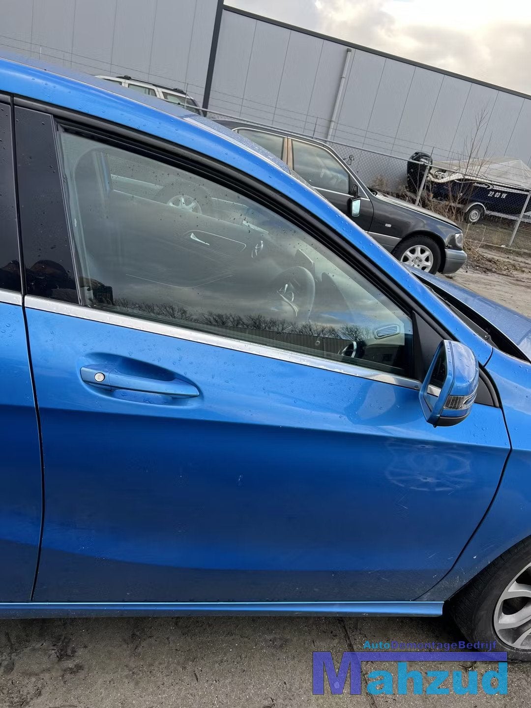 MERCEDES A KLASSE W176 blauw 162 rechts voor deur 2012-2018, Auto-onderdelen, Gebruikt, Mercedes-Benz AG, Deur, Mercedes-Benz