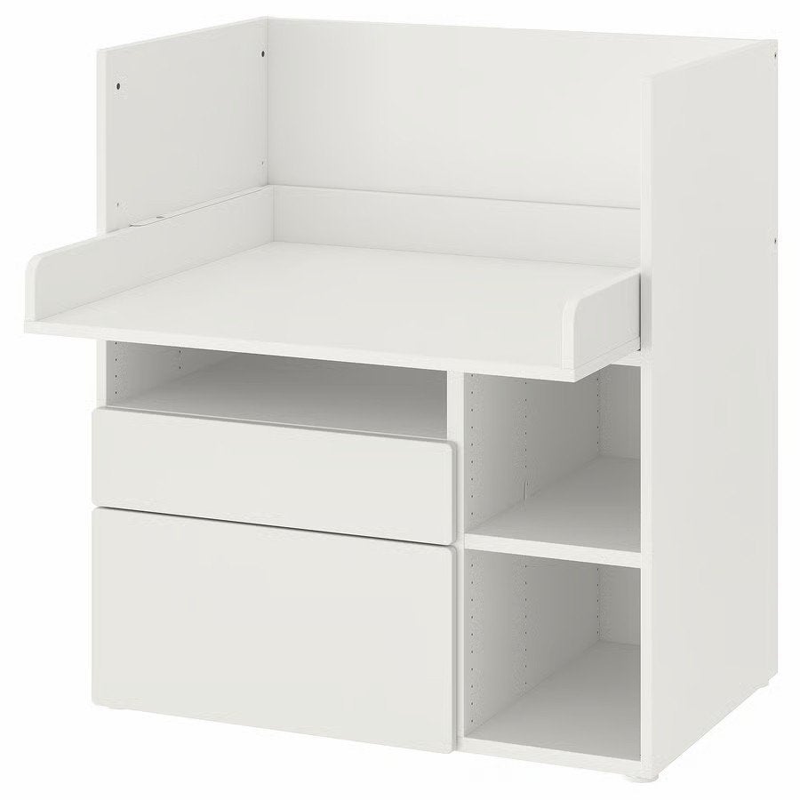 Smâstad Commode + Bureau, Ophalen, 70 cm of meer, Zo goed als nieuw, 75 tot 100 cm