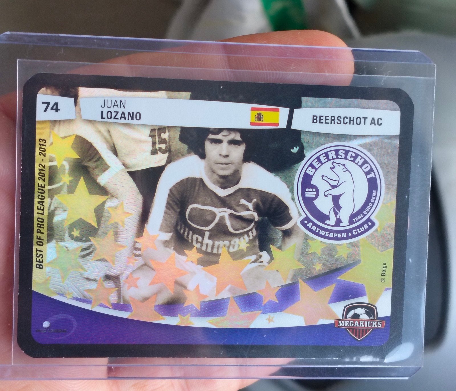 megakicks kaart Juan Lozano Beerschot, Ophalen of Verzenden
