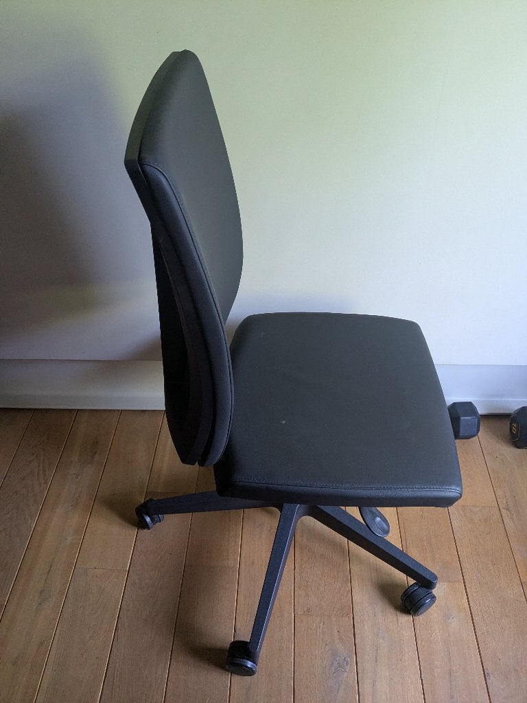Chaise de bureau très bonne qualité, quasiment neuve, Enlèvement, Comme neuf, Noir, Chaise de bureau