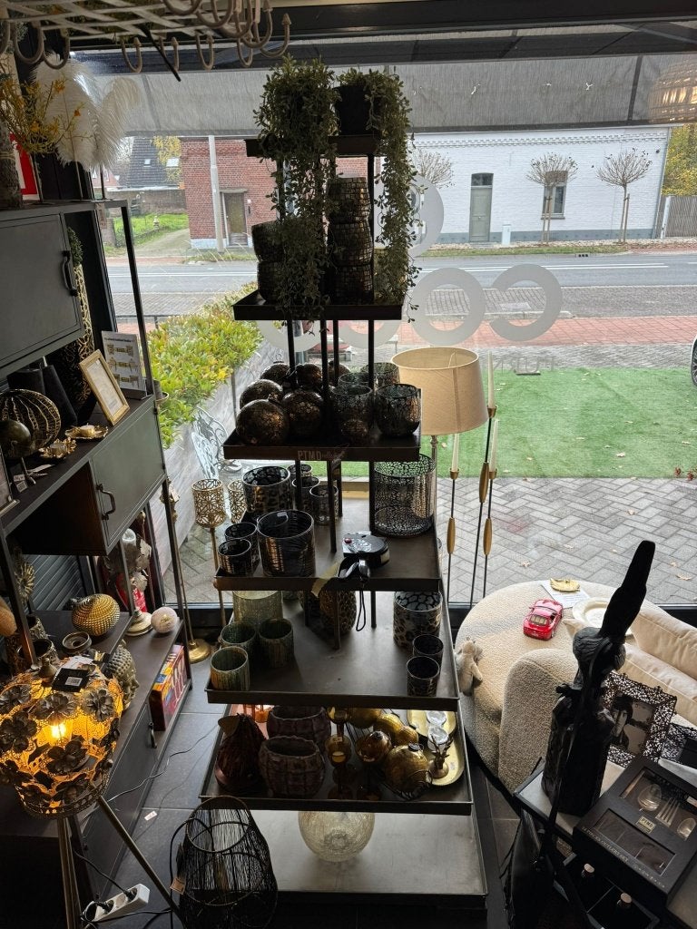 XXXL Etagère PTMD metaal 7 laags hoogte 210 cm, Démontable, Comme neuf, Enlèvement, Étagère