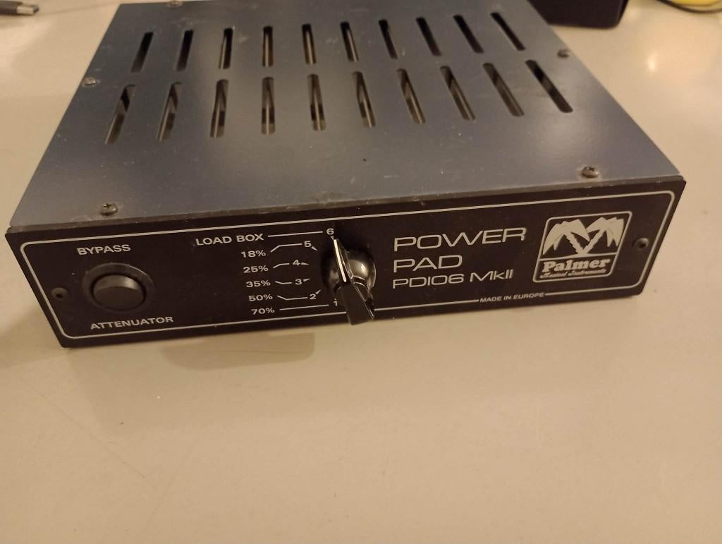 Palmer PDI-06-8 Ohm Load Box / Attenuator, TV, Hi-fi & Vidéo, Appareils professionnels, Neuf, Audio, Enlèvement ou Envoi