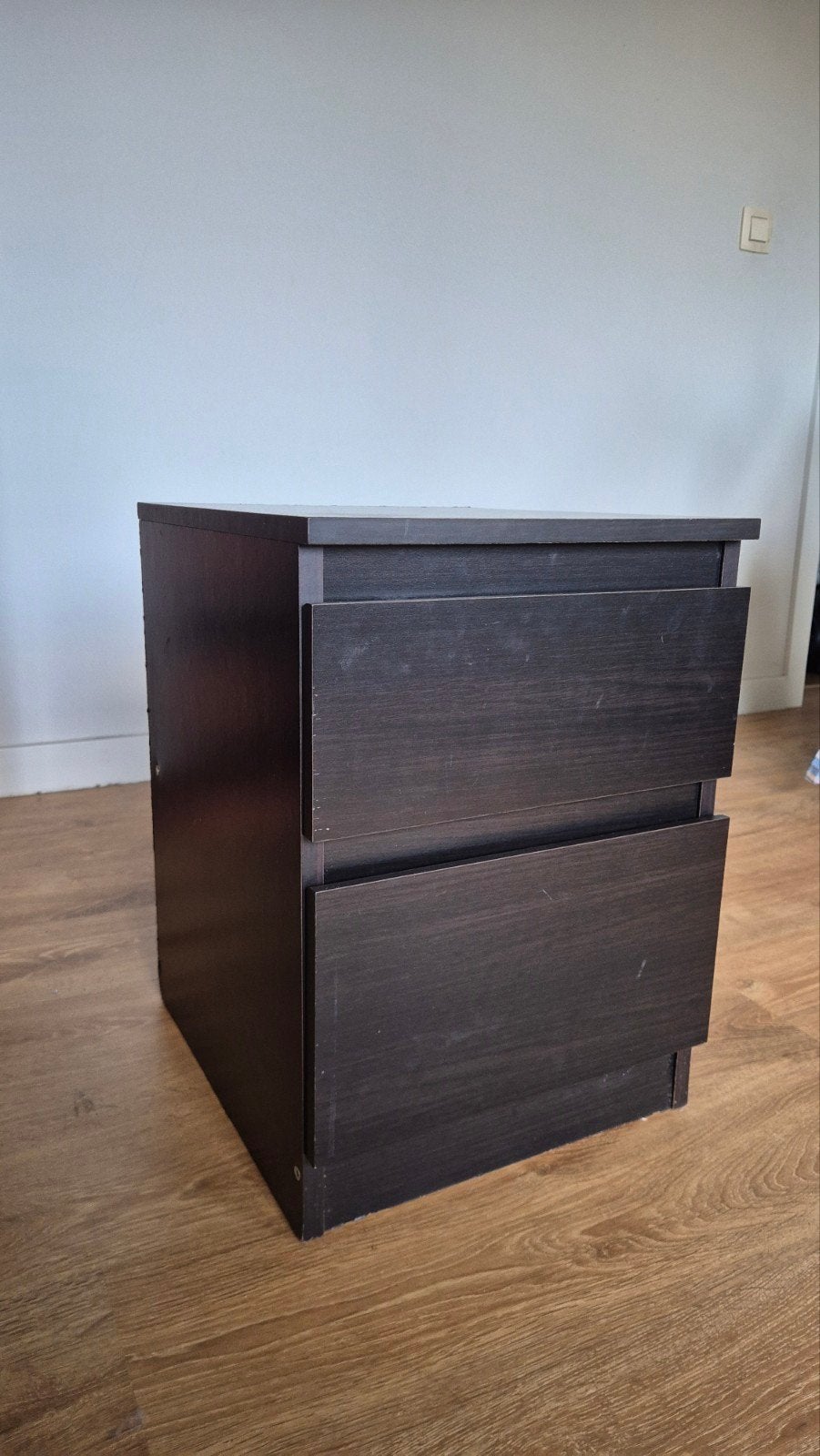 Ikea nachtkastje, Moins de 55 cm, Moins de 45 cm, Enlèvement, Utilisé