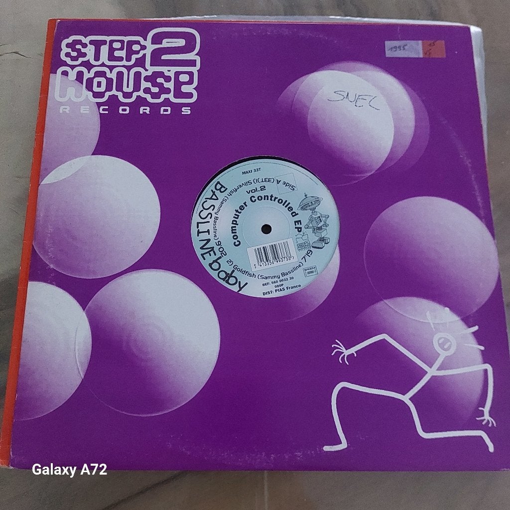 bassline baby computer controlled ep 12 inch maxi, Gebruikt, Trance, Ophalen of Verzenden, EP