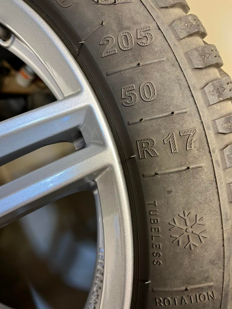 Winterbanden Kleber, Ophalen, Gebruikt, Velg(en), 17 inch
