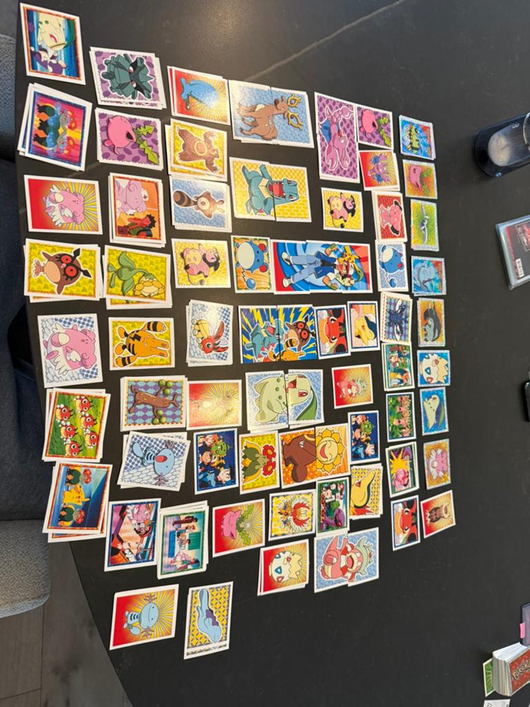Pokémon Stickers Merlin 2001, Hobby en Vrije tijd, Verzamelkaartspellen | Yu-gi-Oh!, Ophalen of Verzenden, Zo goed als nieuw