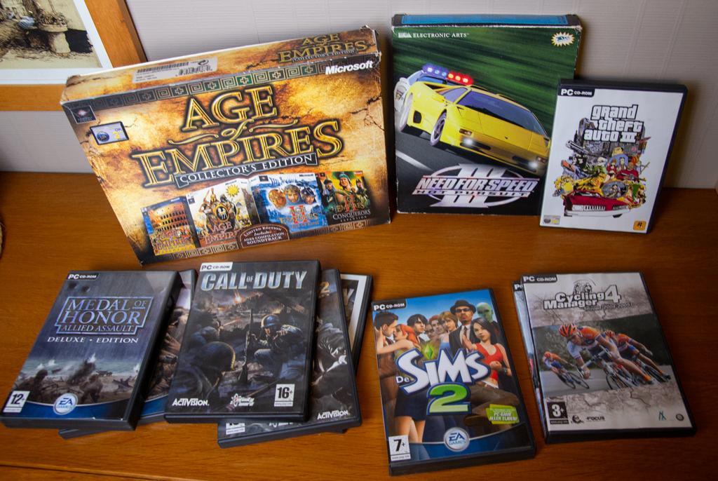 Collectie vintage pc games computer 125€, Games en Spelcomputers, Ophalen of Verzenden, Nieuw